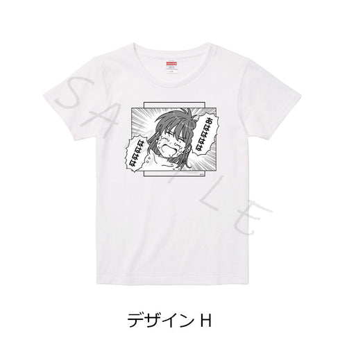『雷雷雷』TシャツH ホワイト Lサイズ